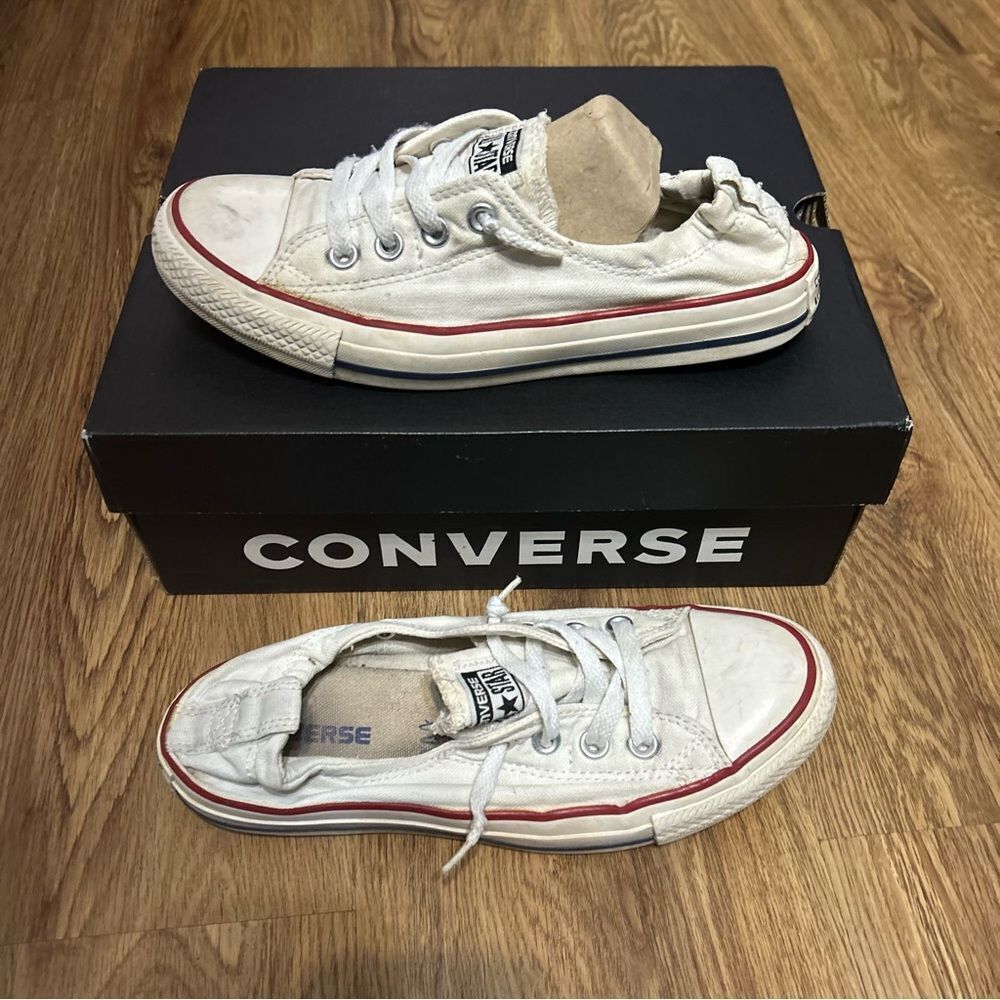 CONVERSE All Star Chuck Taylor shoreline lace up shoes sneakers women’s 8 - Picture 6 of 7